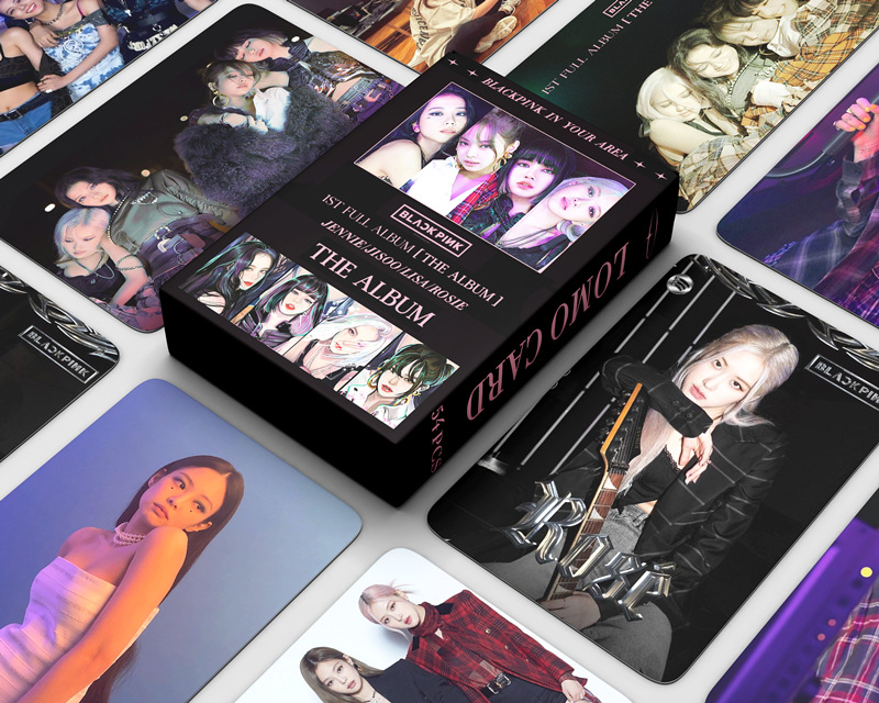 54pcs-set-kpop-blackpink-the-album-lomo-cards-photocard-bp-jennie-rosie-lisa-jisoo