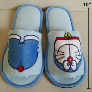 ลิขสิทธิ์แท้ รองเท้าอยู่บ้าน ลาย Doraemon โดเรม่อน ขนาด 10 นิ้ว