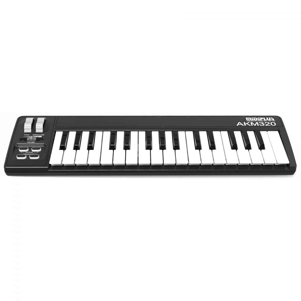 รับประกันศูนย์ไทย-midiplus-akm320-คีย์บอร์ดใบ้-32-คีย์-midi-keyboard-controller-แถมฟรี-สาย-usb-amp-คู่มือ