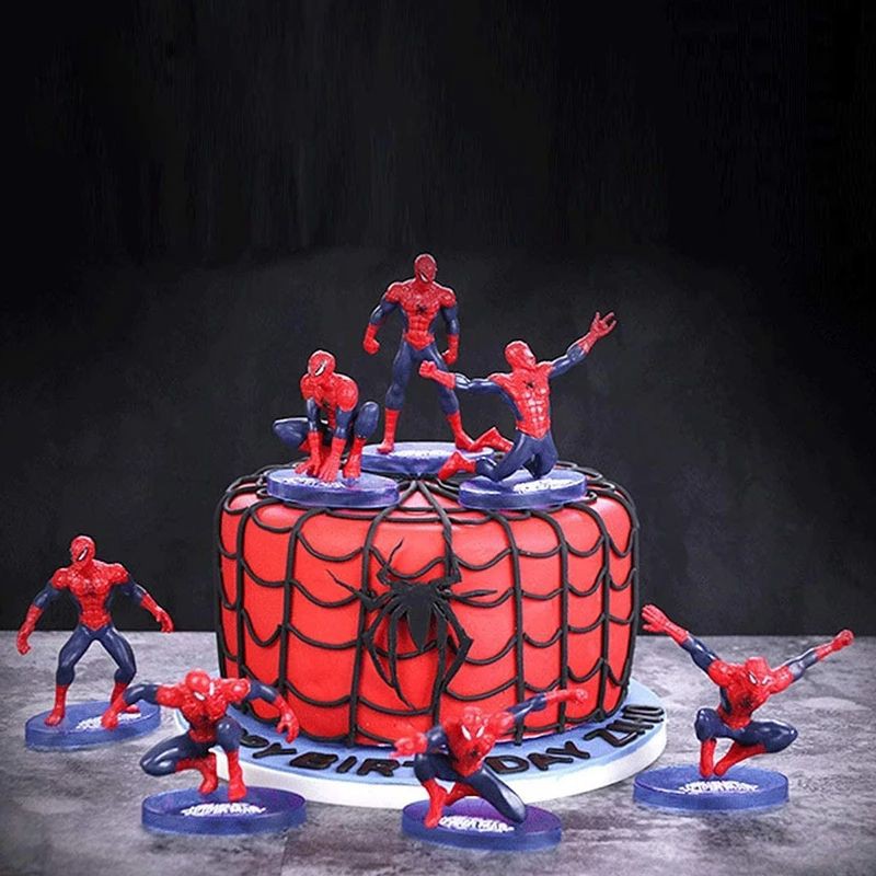 พร้อมส่ง-โมเดล-สไปเดอร์แมน-spiderman-เกรดพรีเมี่ยม-ขนาด-7-11-ซม-7-action-เท่ห์ๆ-น่าสะสมครับ