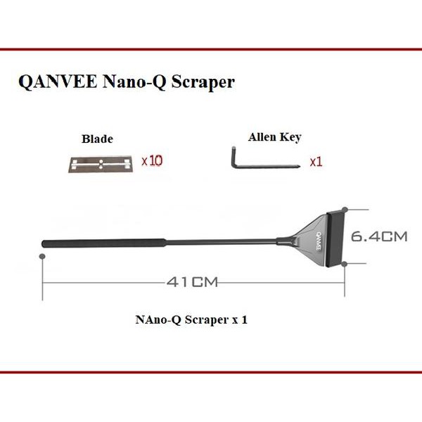 qanvee-nano-q-ที่ขูดตะไคร่ยาว-41-cm-แถมใบมีดฟรี-10-ใบ