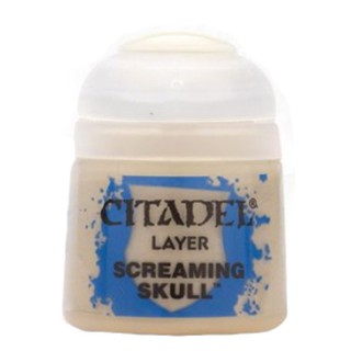 Citadel : LAYER: SCREAMING SKULL (12ML) สีอะคริลิคสำหรับทาโมเดล