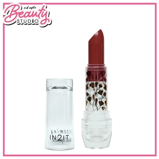 (แท้100%) In2it Blooming Moist Lipstick ลิปสติกเนื้อครีมมี่มอยส์ ช่วยให้ปากนุ่มชุ่มชื้น เม็ดสีสวยคมชัด ติดทนเรียบเนียน