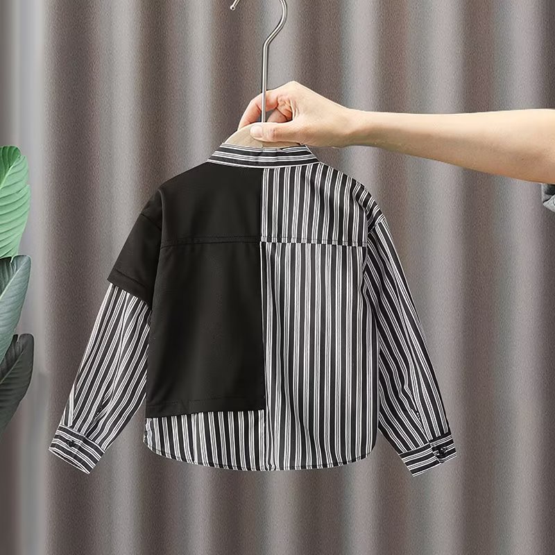 bxpb-เสื้อเชิ้ตแขนยาวลําลอง-ผ้าฝ้ายแท้-ทรงหลวม-ลายทาง-สวมใส่สบาย-แฟชั่นสําหรับเด็กผู้ชาย-อายุ-3-15-ปี