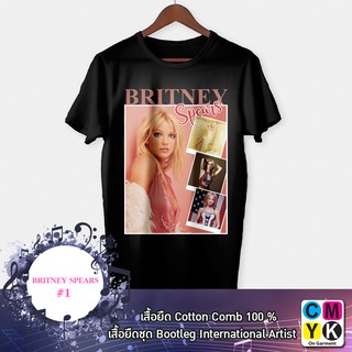 เสื้อยืด #Britney Spears Bootleg Tshirt #แฟนคลับ #Fanclub #FC #บริทนี่ย์ สเปียร์ #CMYK #ศิลปิน #Artist #90