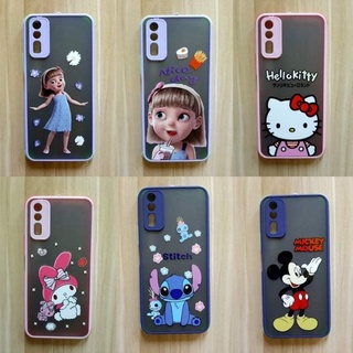 พร้อมส่ง เคส Samsung A02s เคสกันกระแทก หลังขุ่นสกรีน ลายการ์ตูน รุ่น Samsung A12 A31 A02s