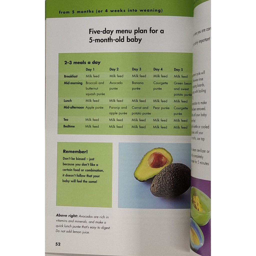 หนังสือ-อาหารสำหรับทารก-6เดือน-practical-parenting-weaning-96page