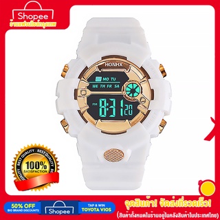 (พร้อมส่ง) Sport Digital Watch นาฬิกาข้อมือดิจิตอล นาฬิกาดิจิตอลรูปทรงสปอร์ต