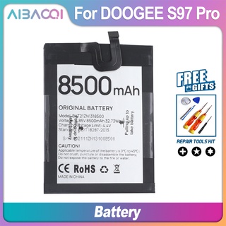 AiBaoQi 100% Original Brand New BAT21ZN1318500 Battery 8500mAh For DOOGEE S97 Pro Mobile Phone Bateria