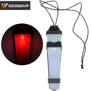 IDOGEAR ไฟ LED ไฟกระพริบ ติดหมวก สำหรับทหาร