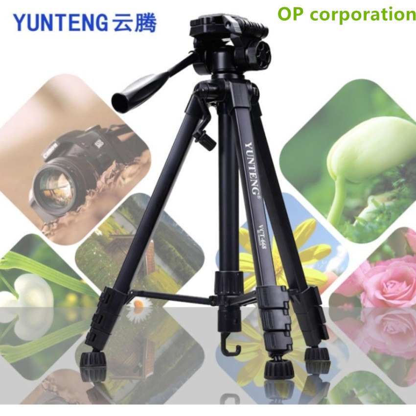 ภาพสินค้า(ของแท้100%) YUNTENG VCT-668 ขาตั้งกล้อง ขาตั้งมือถือ 3ขา tripod for camera DV ฟรี รีโมท Bluetooth+ตัวตั้งโทรศัพท์ . จากร้าน op_thai บน Shopee ภาพที่ 5