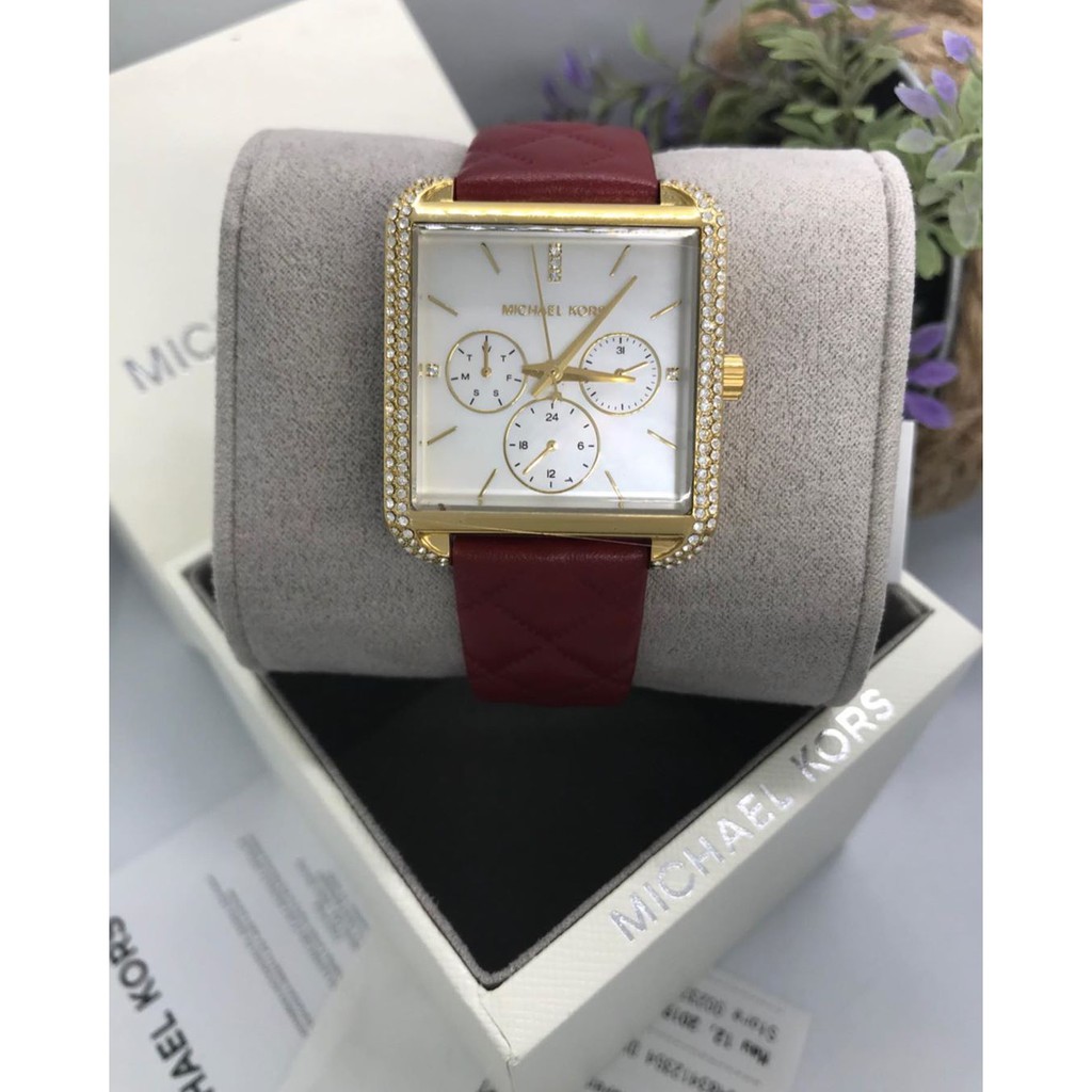 michael-kors-white-dial-leather-strap-ladies-watch-mk2770