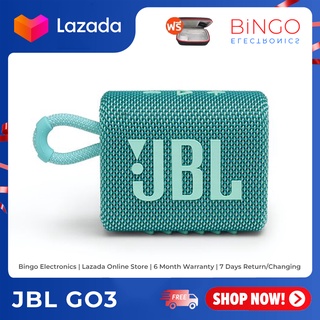 JBL_GO3 ลำโพงบลูทู ธJBL Bluetooth Speaker GO3 Charge 3 FLIP5 Pulse3 ลำโพงบลูทูธ เครื่องเสียง pulse 5 Bluetooth ลำโพงกลาง