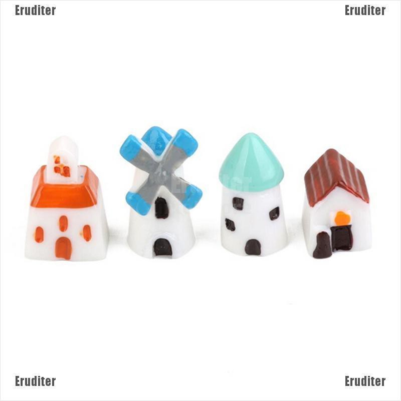 eruditer-diy-กังหันบ้านตุ๊กตา-ขนาดเล็ก-ตกแต่งสวน-บ้านตุ๊กตา-4-ชิ้น