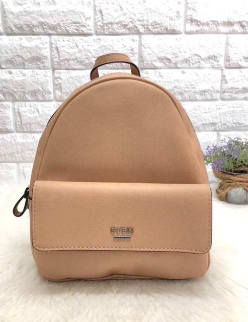 แท้-new-guess-saffiano-backpack-bag-กระเป๋าสะพายหลัง