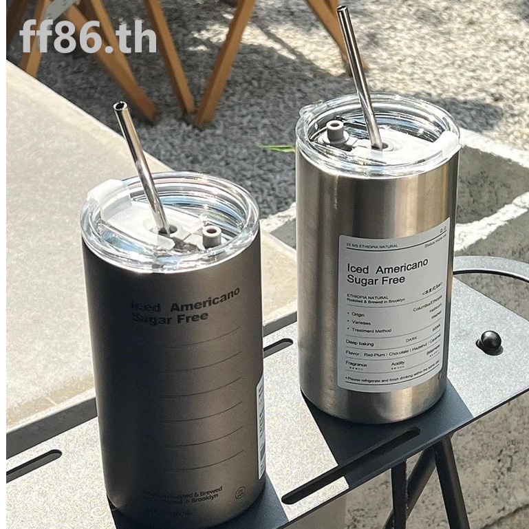 แก้วกาแฟสแตนเลส-แก้ววิเศษ-ขวดน้ําสเตนเลส-มีหลอดดูดสุญญากาศ-ขนาด-600-มล-สไตล์อุตสาหกรรม-อเมริกัน-สําหรับใส่เครื่องดื่ม-กาแฟ