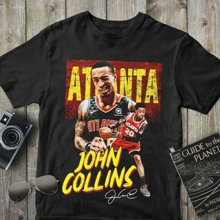 เสื้อยืดผ้าฝ้ายพิมพ์ลายขายดี เสื้อยืด ผ้าฝ้าย พิมพ์ลายทีมบาสเก็ตบอล Atlanta Hawks Nba Champ 2022 สีดํา