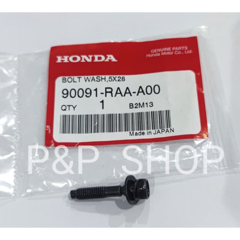 น็อตเสื้อกรองอากาศ HONDA CIVIC FC-FK เครื่อง1.5 TURBO ปี2016-2020 แท้ ...