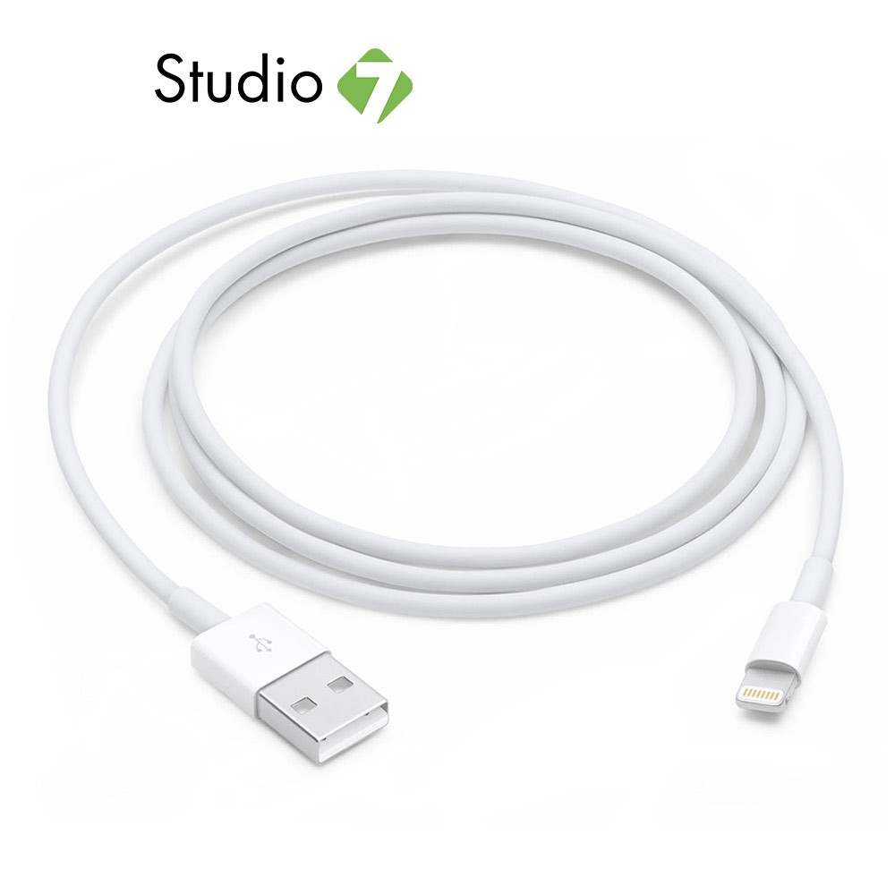 ภาพหน้าปกสินค้าApple Lightning to USB Cable (1 m) สายชาร์จไอโฟน by Studio7