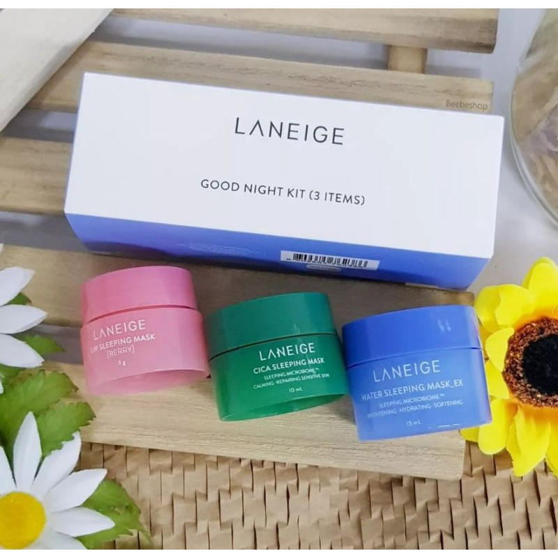 Laneige Sleeping Care - Good Night Kit (3 Items) | Shopee Thailand