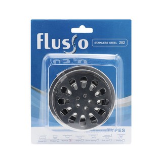 ตะแกรงกันกลิ่นกลม FLUSSO FS-DEW 3 นิ้ว ตะแกรงกันกลิ่น ท่อน้ำทิ้ง งานระบบประปา ROUND ANTI-ODOR FLOOR DRAIN FLUSSO FS-DEW