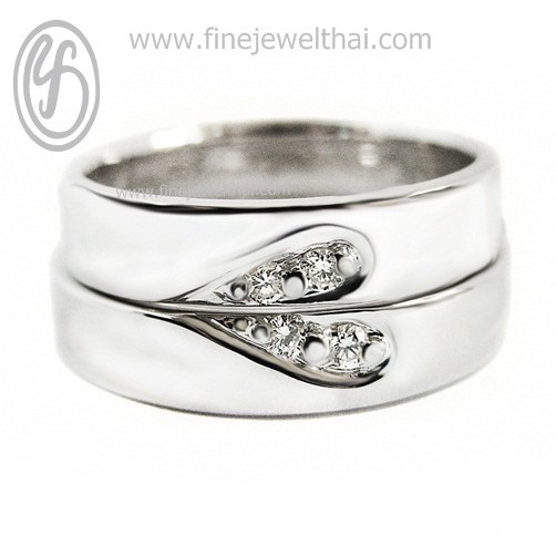 finejewelthai-แหวนคู่-แหวนเพชรcz-แหวนเงินแท้-couple-silver-diamond-cz-ring-valentine-gift81
