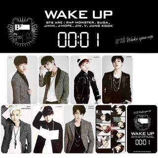 โปสการ์ดรูปภาพ  Wake Up สไตล์ญี่ปุ่น