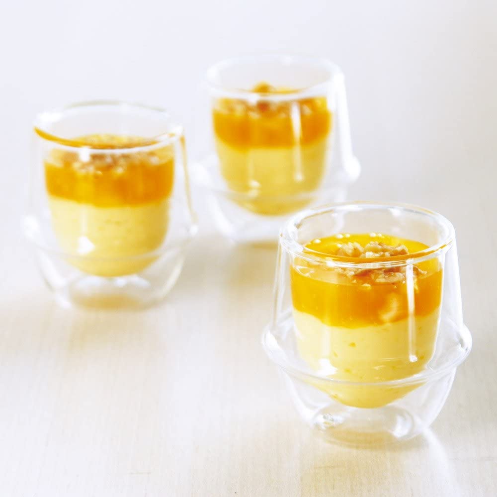 Kinto Kronos แก้วกาแฟเอสเปรสโซ่ แบบสองชั้น 80 มล. [ส่งตรงจากญี่ปุ่น ...