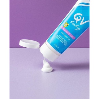 สินค้า QV Baby Barrier Cream Nappy Rash Cream 50 g ผสม Zinc oxide #ช่วยในเรื่องลดความระคายเคือง #ผดผื่น #การคัน #สมานแผลถลอก