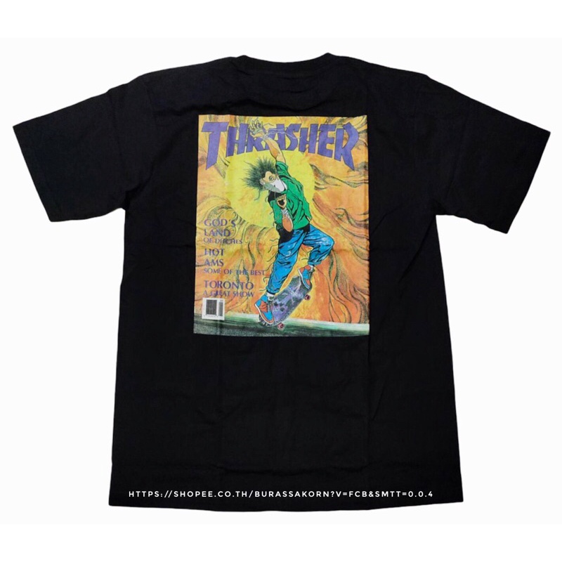 เสื้อยืดโอเวอร์ไซส์เสื้อ-thrasher-magazine-skateboards-3xl