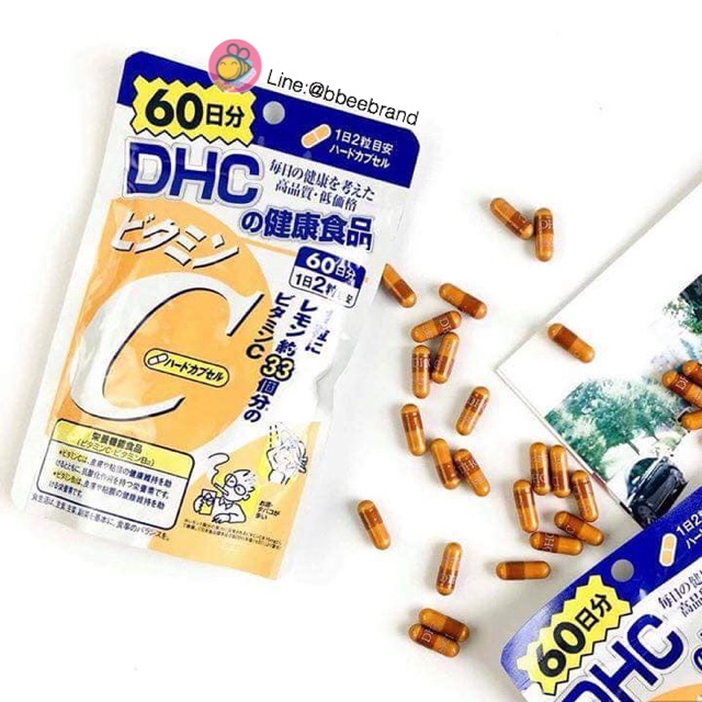 dhc-vitamin-c-60d-ช่วยลดความหมองคล้ำ-ฝ้า-กระและจุดด่างดำ-เพื่อผิวขาวกระจ่างใส-ช่วย-ให้ผิวพรรณสดใส