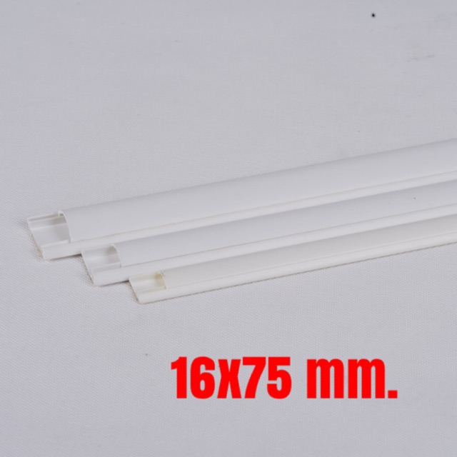 leetech-รางเก็บสายไฟ-รางโค้ง-16x75mm-ยาว-2-เมตร-leetech-ct275