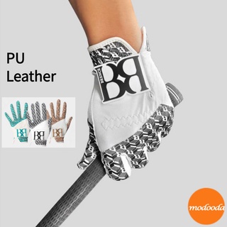 สินค้า เกาหลี [BRENCE] Patten B/ Synthetic leather/ ถุงมือกอล์ฟชาย(Left-hand)/Golf glove