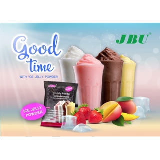 พร้อมส่ง ผงปั่นสมูทตี้ ไอซ์เยลลี่พาวเดอร์ ตรา JBU