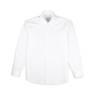 สินค้า TWENTYSECOND เสื้อเชิ้ตแขนยาว ดุมปก ผ้าคอตต้อน รุ่น Plain Button Down collar shirt - สีขาว / White