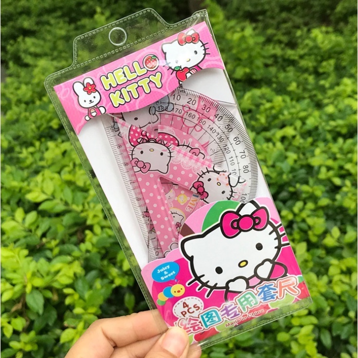 น่ารัก-sanrio-hello-kitty-ชุดไม้บรรทัด-15-ซม-ไม้บรรทัดตรง-hello-kitty-การ์ตูนน่ารัก-ไม้บรรทัด-hello-kitty-15-ซม-ของขวัญเครื่องเขียน