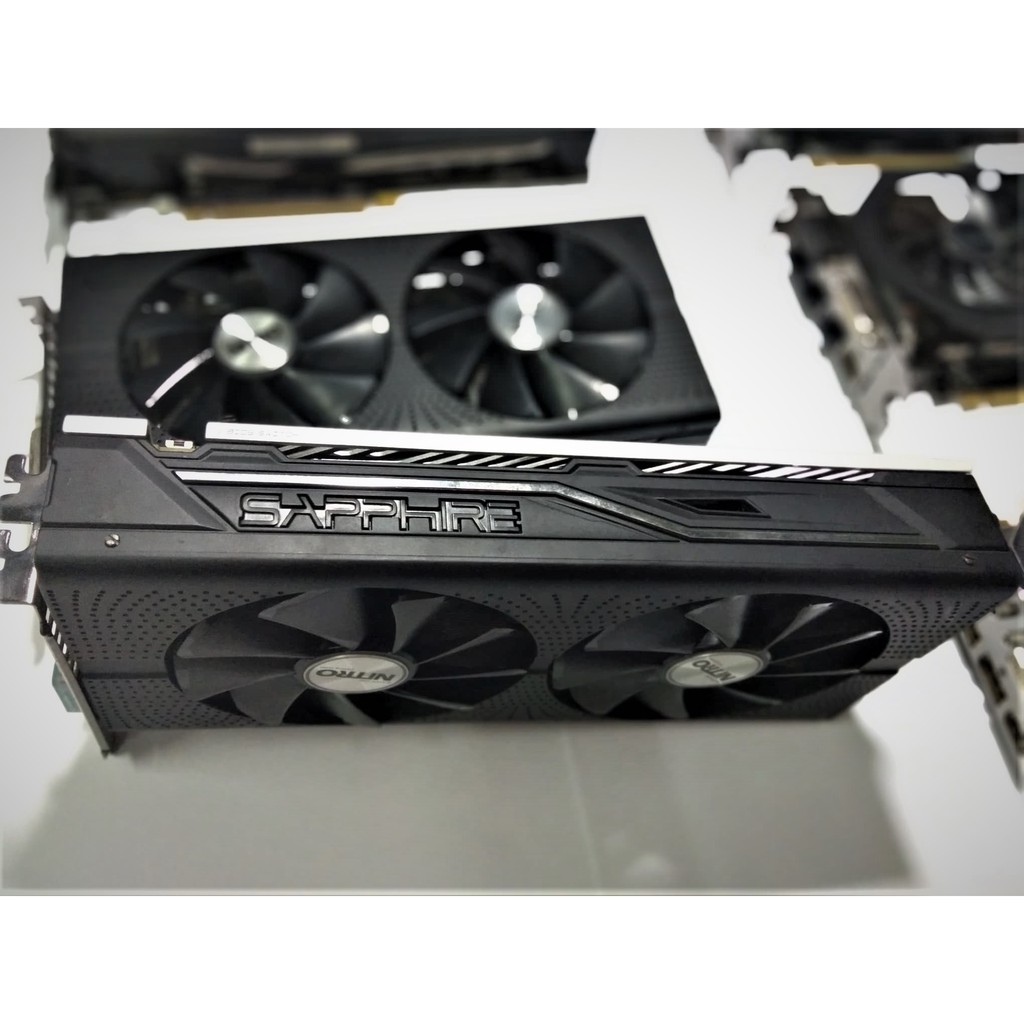 RX 480 4GB Sapphire NITRO+ ตำหนิ อ่านรายละเอียด | Shopee Thailand