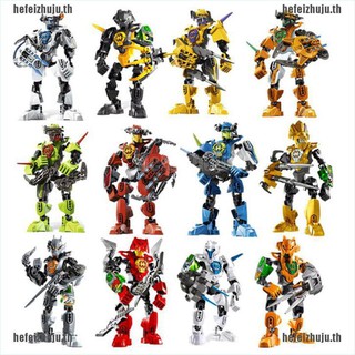 ภาพขนาดย่อของสินค้า(hefei) โมเดลตุ๊กตา Star warrior bionicle hero ของเล่นสําหรับเด็ก