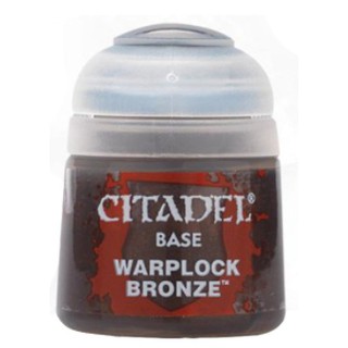 Citadel BASE: WARPLOCK BRONZE (12ML) สีอะคริลิคสำหรับทาโมเดล