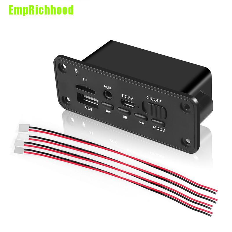 emprichhood-บอร์ดโมดูลถอดรหัสวิทยุ-fm-mp3-บลูทูธ-5-0-2x3w