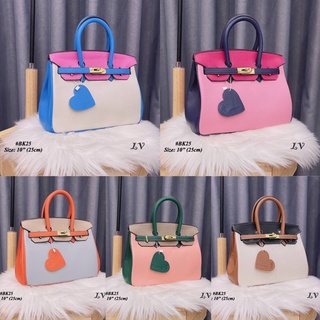 MS กระเป๋างานปั้มแบรนด์ birkin 10” code bk25