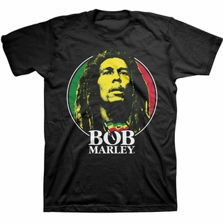 tshirtเสื้อยืดคอกลมฤดูร้อนเสื้อยืด ผ้าฝ้าย พิมพ์ลาย Bob Marley One Love สไตล์ฮิปฮอป สําหรับผู้ชายSto4XL