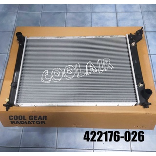 หม้อน้ำ Cool Gear โตโยต้า วิช Wish รุ่นแรก เกียร์ออโต้ ปี2003-10 (0260) Toyota Wish Y.2003 A/T