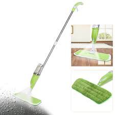 healthy-spray-mop-ไม้ถูพื้น-รุ่นมีสเปรย์ฉีด-พร้อมผ้าไมโครไฟเบอร์-2ผืน