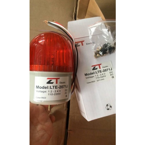 lte-2071j-warning-light-led-ไฟสัญญาณเตือน-หลอดไฟหมุนเตือน-หลอดไฟกระพริบเตือน-หลอดไฟเตือน-แบบมีเสียง-with-buzzer