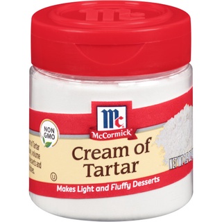 ภาพหน้าปกสินค้าMcCormick Cream of Tartar ครีมออฟทาร์ทาร์ 42g ที่เกี่ยวข้อง