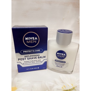 ของแท้กล่องบุบราคาพิเศษ! Nivea Men Protect&Care Post Shave Balm 100ml. ผลิตภัณฑ์บำรุงผิวหน้าหลังโกนหนวด After Shave