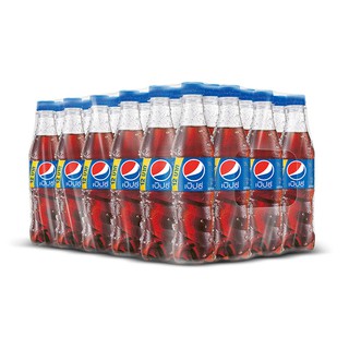 สินค้า [ยกแพ็ค 24 ขวด] Pepsi เป๊ปซี่ 340ml pack x24