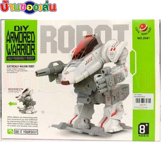 BKLTOY หุ่นยนต์ DIY ROBOT หุ่นยนต์ประกอบ ของเล่น ของเล่นเด็ก 2041WC