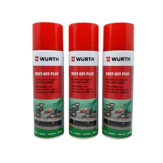 Wurth น้ำยากัดสนิม คลายเกลียว ROST ปริมาณ 300ml.ให้ข้อต่อต่างๆ ทำงานได้ ...